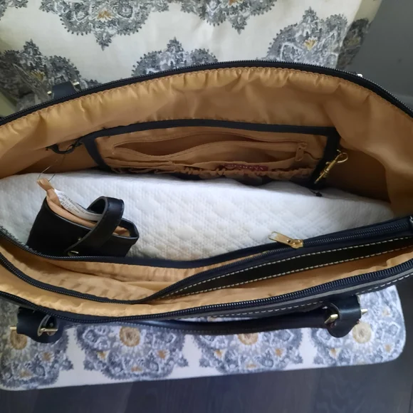 Brief Case Purse LapTop Bag - Picture 3 of 7